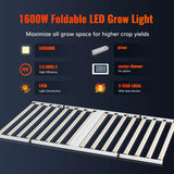 1600W ๐ฆ๐๐ ๐ฆ๐จ๐ก๐ ๐ฏ๐ฌ๐ญ๐ Full Spectrum Dimmable Indoor Grow Light