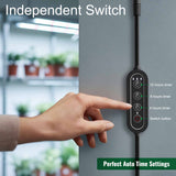T8 LED Tube Grow Lights 10W X 4 PCS for home/garden leaf green/seedling growth