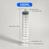 Syringe for Plant Nutritional Liquid Measurement 10/50/100ml