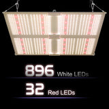400W Full Spectrum Led Quantum Board LED Grow Lights|SAMSUNG LM281B