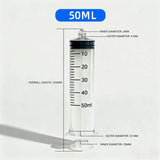 Syringe for Plant Nutritional Liquid Measurement 10/50/100ml