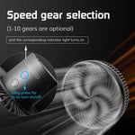6 Inch Clip Fan for Grow Tents | 10-speed control | 45°/90° oscillation