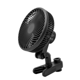 6 Inch Clip Fan for Grow Tents | 10-speed control | 45°/90° oscillation