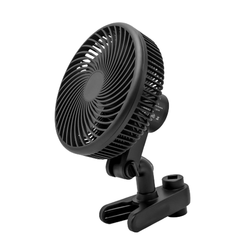6 Inch Clip Fan for Grow Tents | 10-speed control | 45°/90° oscillation