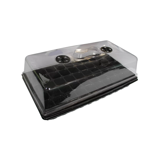 Propagation Dome with Drip Tray – 50 cavities