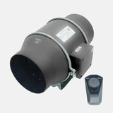 Inline Fan Upgraded Model - 4″/100mm、6″/150mm、8″/200mm