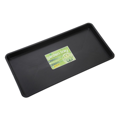 Garland Maxi Garden Tray - 5cm Depth 79cm x 40cm x 5cm - Black