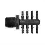 Netafim 4mm x 8-way Manifold to 1/2'' BSPM