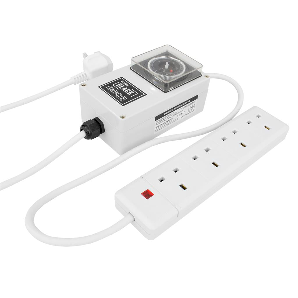 LUMii BLACK 5-Way Contactor Timer (RSA Plug) – GoHydro.co.za